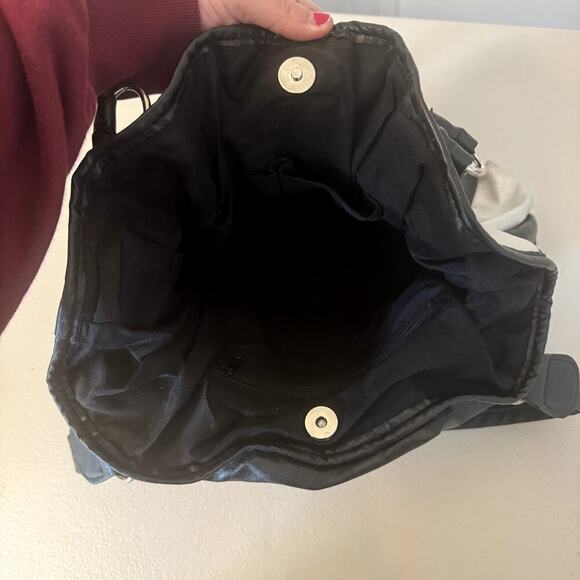 Y2K Patchwork Hobo Bag Purse Reptile Purple Black Shoulder Bag Studded - Picture 4 of 6